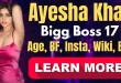 Ayesha Khan (Bigg Boss 17)